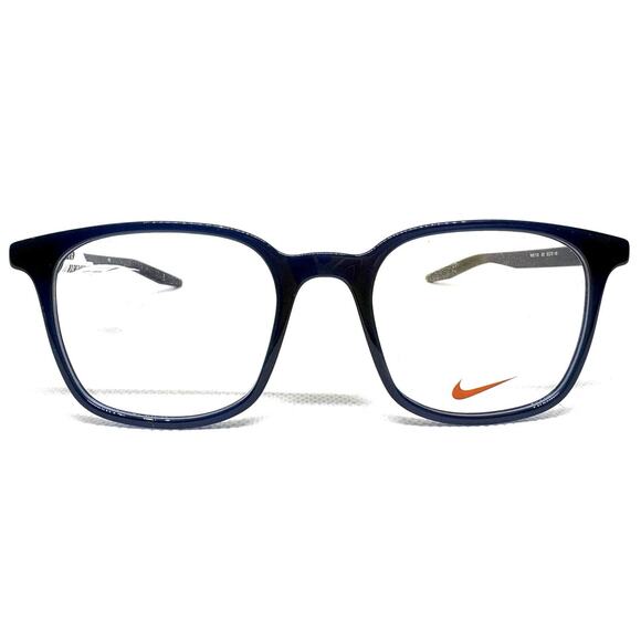NIKE 7124 420 OBSIDIAN BLUE EYEGLASSES SUNGLASSES FRAMES 50-19-145 - Picture 1 of 6